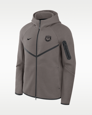 Georgia Tech Fleece Men's Nike College Full-Zip Hooded Jacket